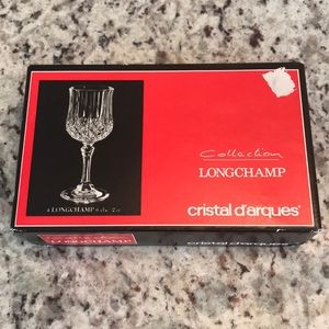 Longchamp Antique Crystal Glasses